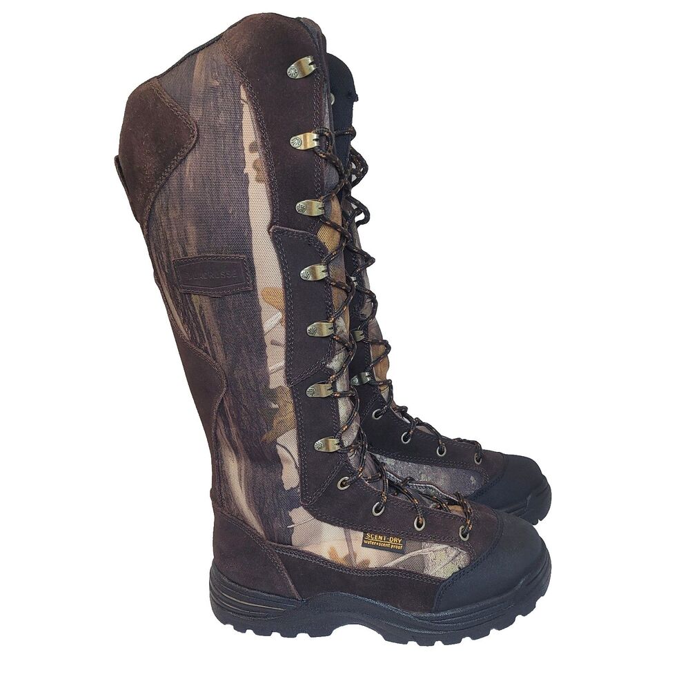 LaCrosse 12" Youth Venom Waterproof Snake Hunting Boot Camo Sz 6/Women's 7 - Picture 3 of 16